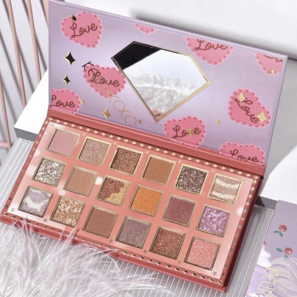Kevin & Coco Cherry Girl 18 Color  Eyeshadow Palette
